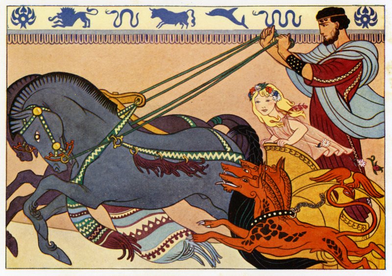 Pluto, Proserpina en Cerberus door Merlyn Mann