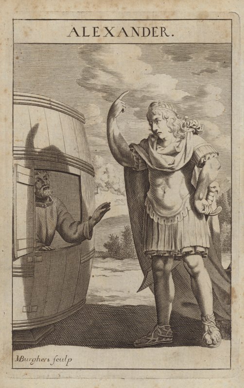 Alexander de Grote, Macedonische Griekse koning en generaal door Michael Burghers