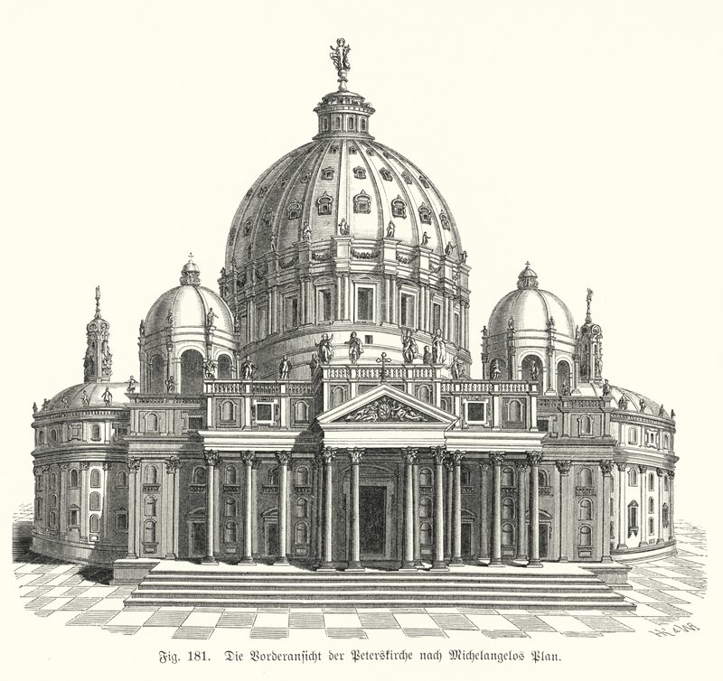 Uitzicht op Michelangelo