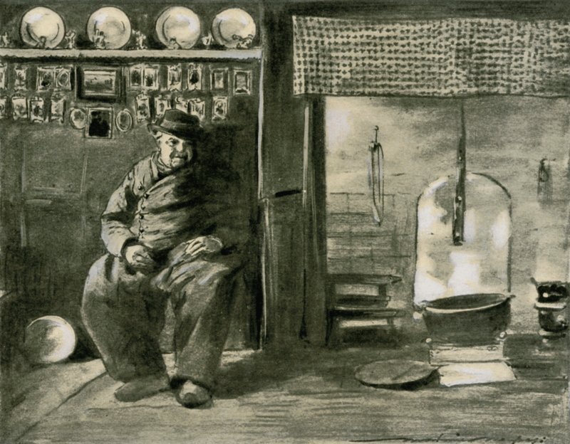 Een Provinciaal Interieur door Mortimer Ludington Menpes