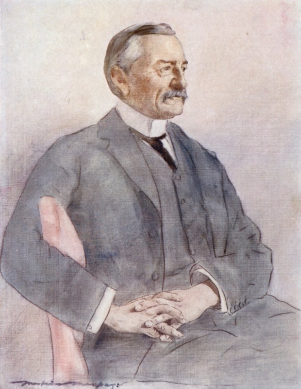 Kolonel Frank Rhodes door Mortimer Ludington Menpes