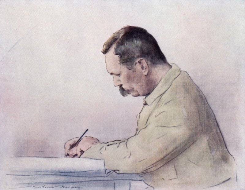 Dr. Conan Doyle door Mortimer Ludington Menpes