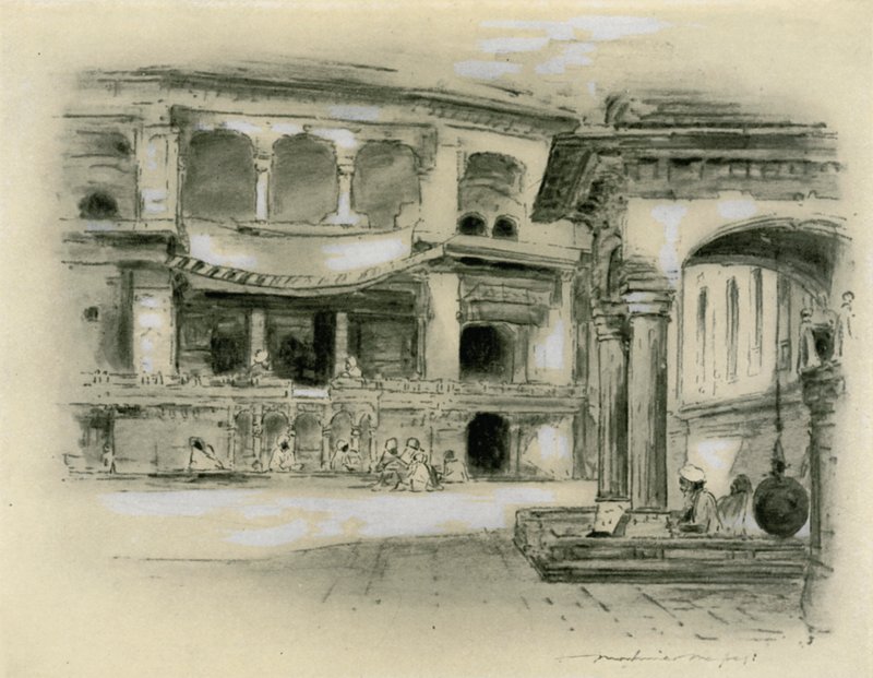 Stad Amritsar door Mortimer Ludington Menpes