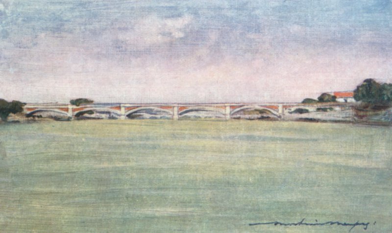 Vroege ochtend aan de Seine door Mortimer Ludington Menpes