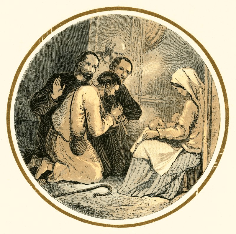 Het lied van de herder door Myles Birket Foster