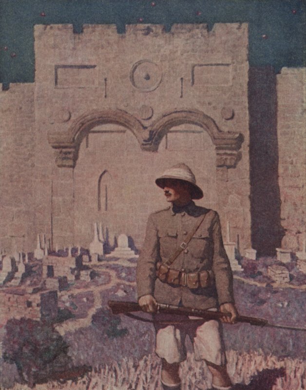 De muren van Jeruzalem door Newell Convers Wyeth