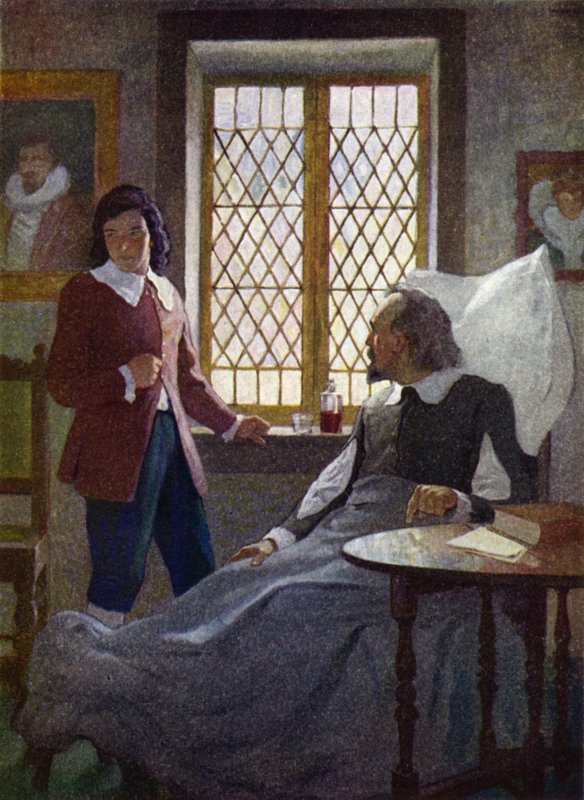 Illustratie voor Robinson Crusoe door Newell Convers (after) Wyeth