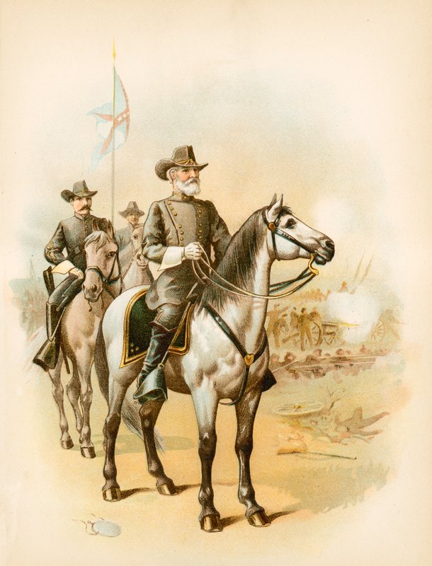 Aan de vooravond van Gettysburg - Generaal Lee leidt de slag door North American
