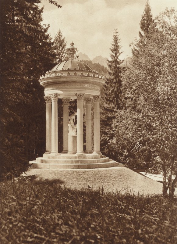 Park van het koningskasteel Linderhof, Venus Paviljoen door Otto Ballerstedt