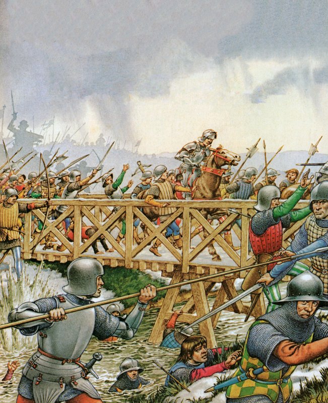 De slag om Towton door Pat (1907 95) Nicolle