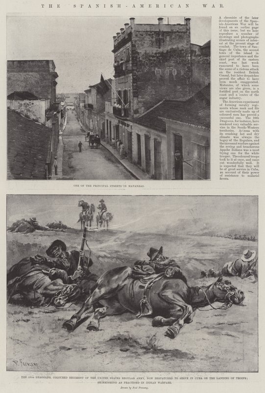 De Spaans-Amerikaanse oorlog door Paul Frenzeny
