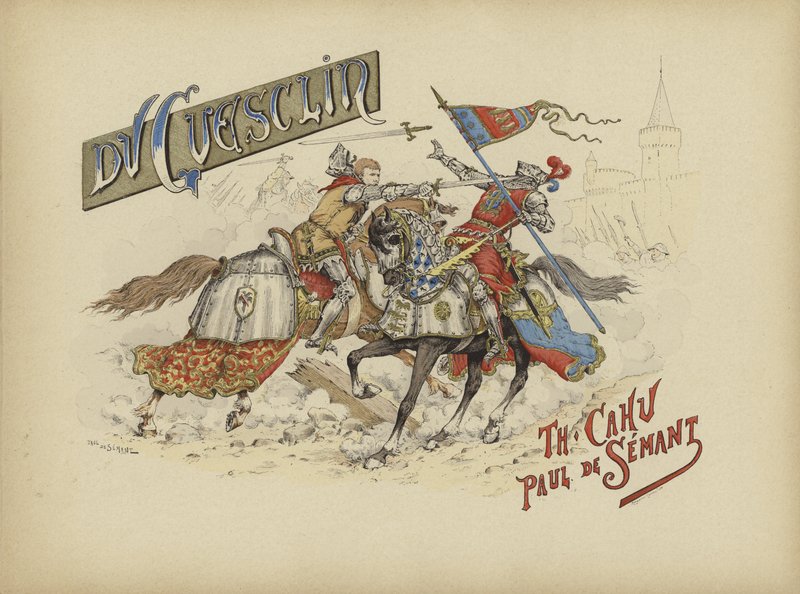 Bertrand du Guesclin, Franse militaire commandant door Paul de Semant