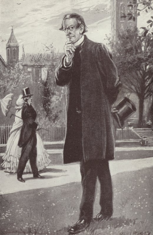 Illustratie voor Barchester Towers door Anthony Trollope door Paul Hardy