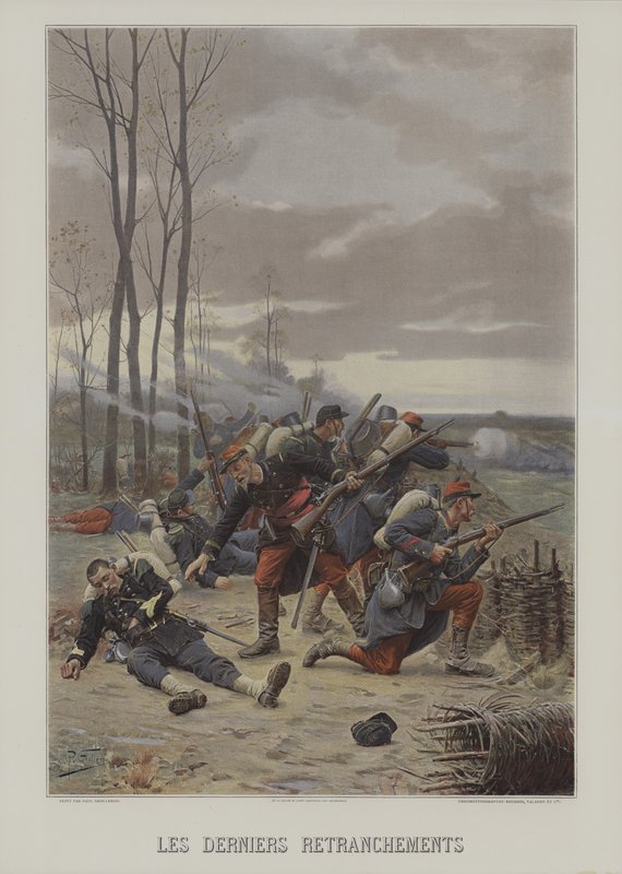 De laatste verschansingen door Paul Louis Narcisse Grolleron