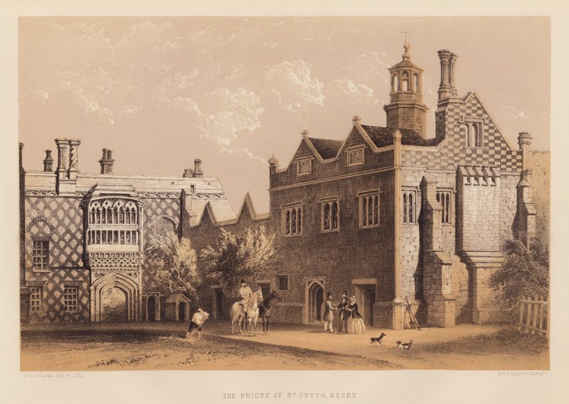 De priorij van St Osyth, Essex door Paul Rink