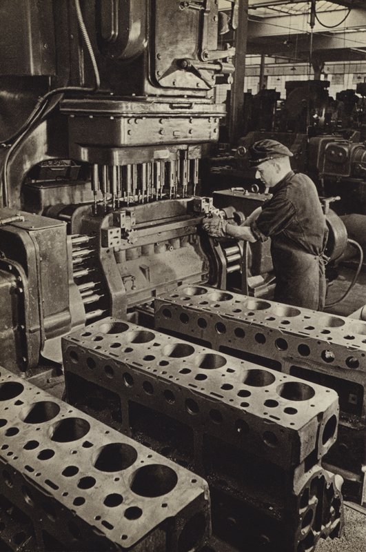 Duitse industrie door Paul Wolff
