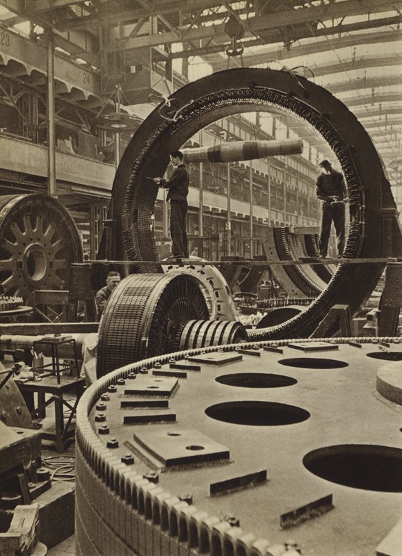 Duitse industrie door Paul Wolff