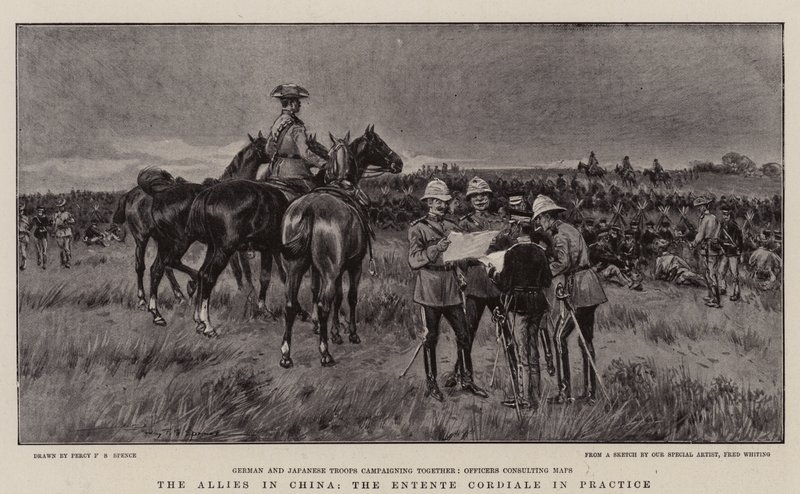 De Geallieerden in China, de Entente Cordiale in de Praktijk door Percy F.S. Spence