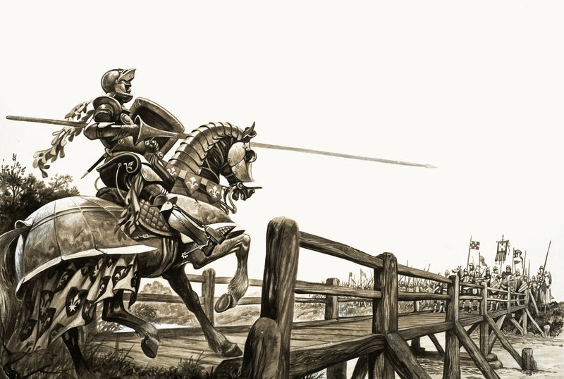 Helden van de geschiedenis: Hoe dappere Bayard de brug hield door Peter Jackson
