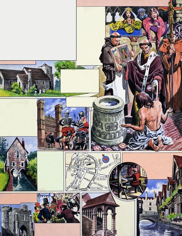 De Weg naar Dover: Canterbury door Peter Jackson