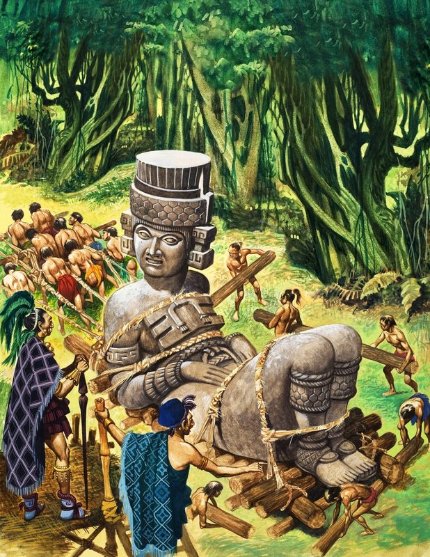 De geschiedenis van onze wonderlijke wereld: De eerste Amerikaanse indianen door Peter Jackson