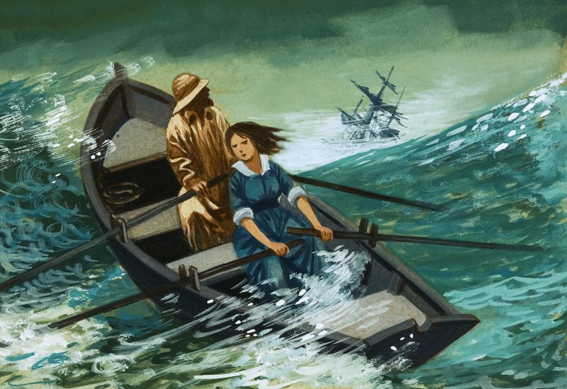 Vrouwen van moed: De roeiboot redding. Grace Darling door Peter Jackson
