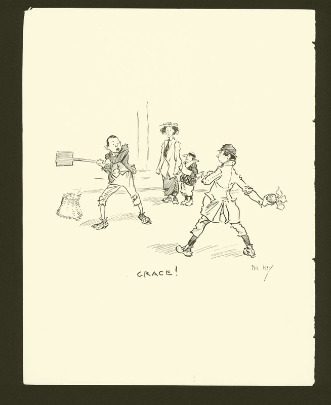 Illustratie voor Phil Mays Gutter-Snipes door Phil May