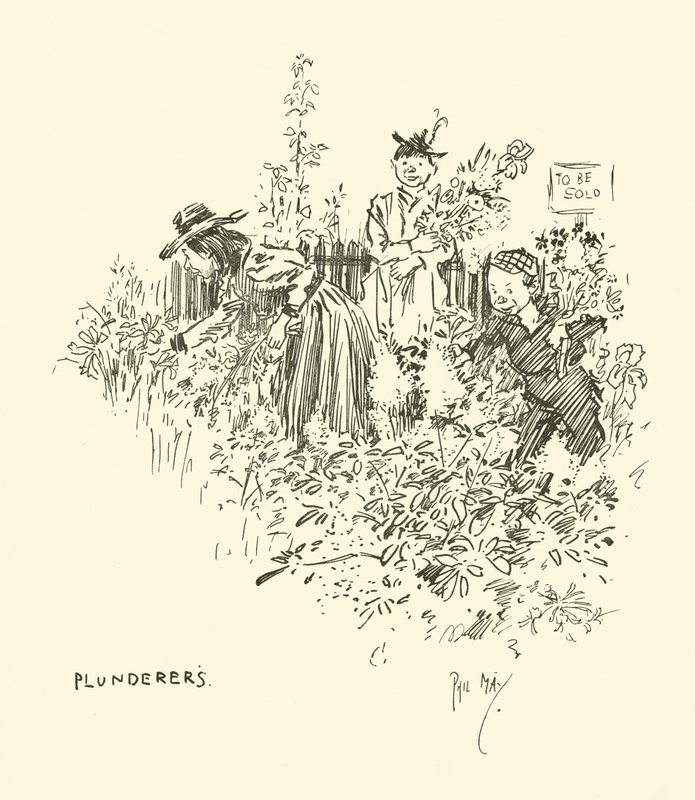 Illustratie voor Phil Mays Gutter-Snipes door Phil May