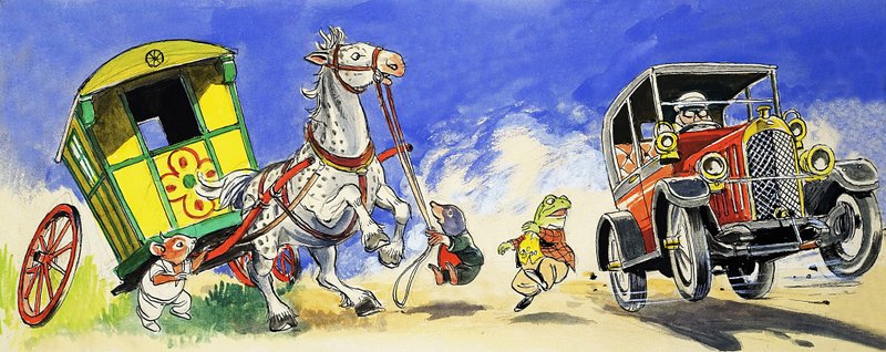 De wind in de wilgen door Philip Mendoza