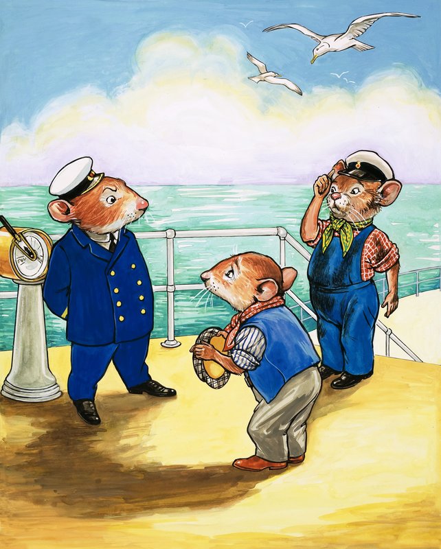 Stadsmuis en plattelandsmuis door Philip Mendoza