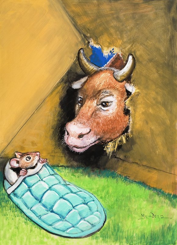 Stadsmuis en plattelandsmuis door Philip Mendoza