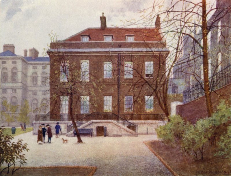 Tuin van No 10 Downing Street, 1888 door Philip Norman