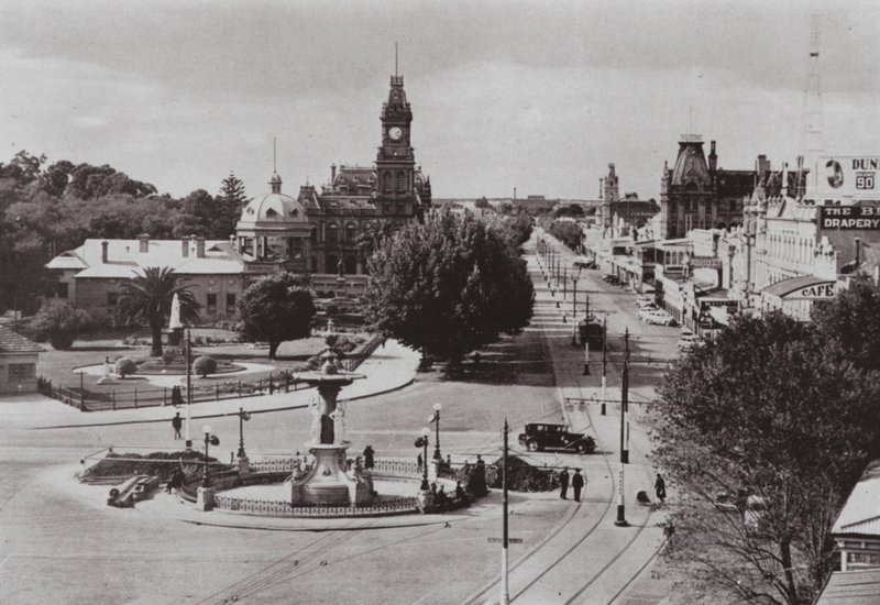 Een uitzicht op Bendigo, Victoria door Photographer Australian