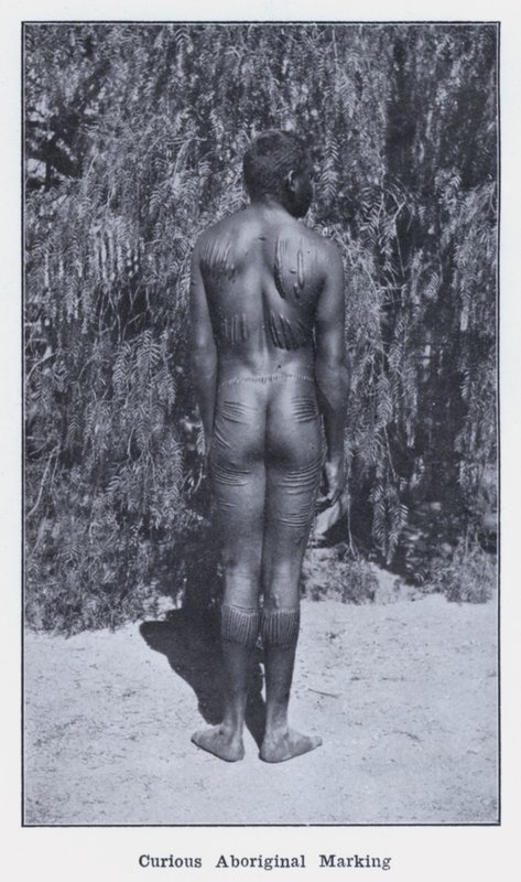 Curieuze Aboriginal-markering door Photographer Australian