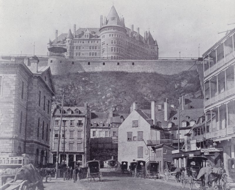 Canada: Het Chateau Frontenac, Quebec door Photographer Canadian