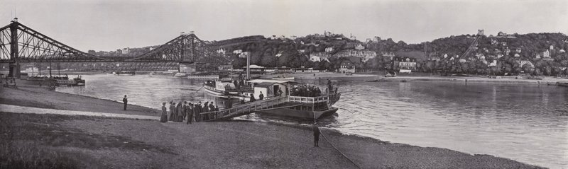 Panorama van Loschwitz door Photographer German