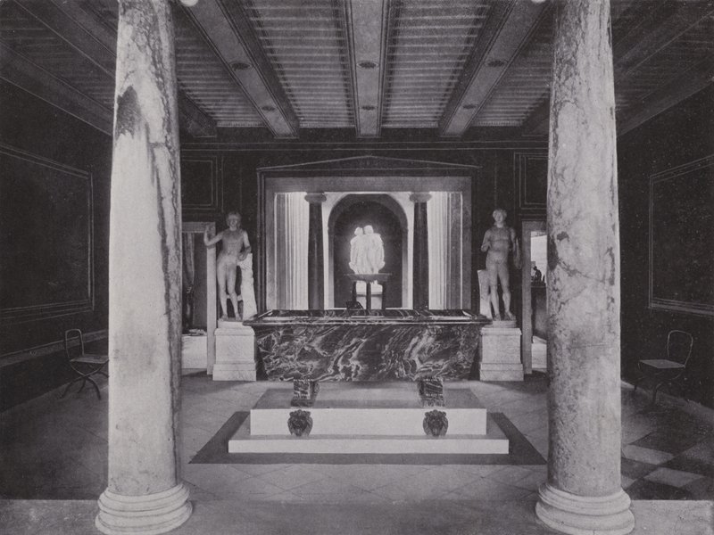 Potsdam, Charlottenhof, Romische Bader door Photographer German