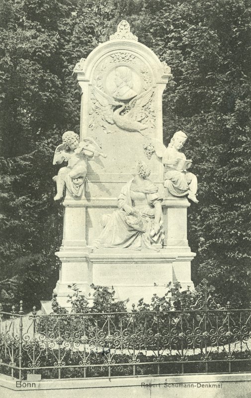 Robert Schumann Memorial, Bonn, Duitsland door Photographer German