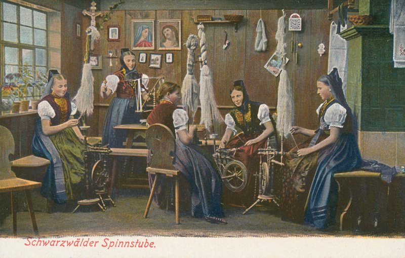 Spinners van het Zwarte Woud, Duitsland door Photographer German