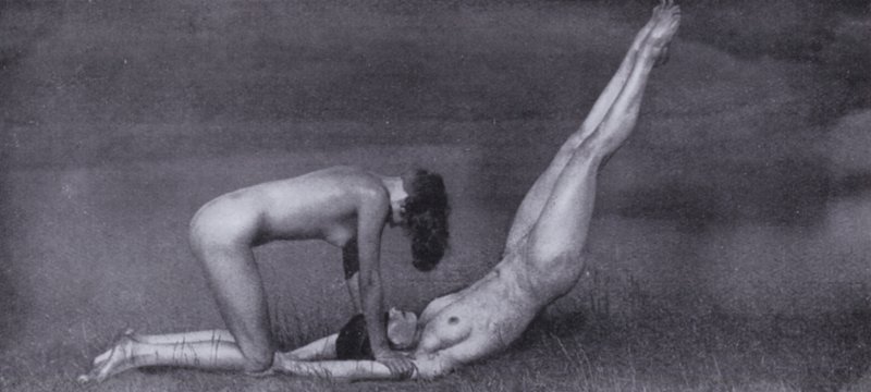 Het mooie lichaam, fysieke cultuur voor vrouwen (zwart-wit foto) door Photographer German