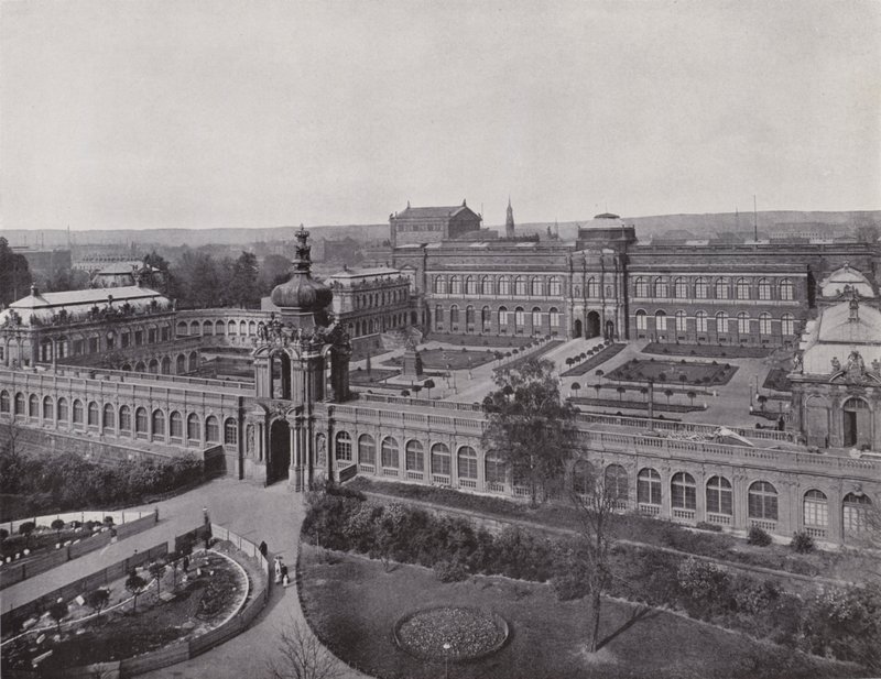 Zwinger, totaalbeeld door Photographer German