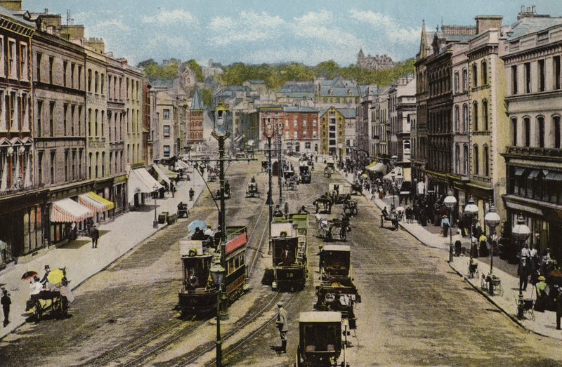 Zuid-Ierland: Patrick Street, Cork door Photographer Irish