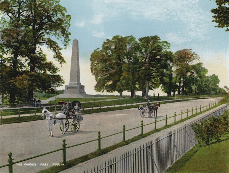 Phoenix Park, Dublin (kleurenfoto) door Photographer Irish
