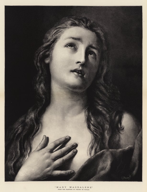 Maria Magdalena door Pietro Antonio Rotari