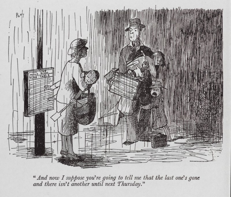 En nu veronderstel ik dat je me gaat vertellen dat de laatste weg is en dat er geen andere is tot volgende donderdag door Pont (1908 40)