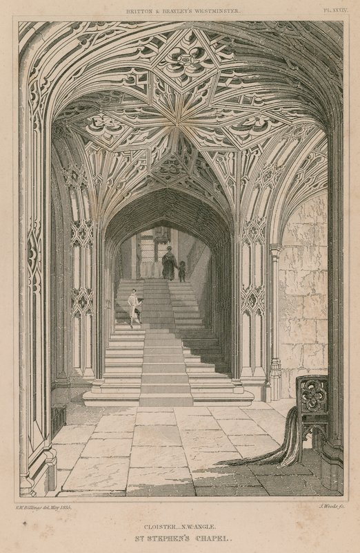 Noordwestelijke hoek van het klooster, St. Stephen