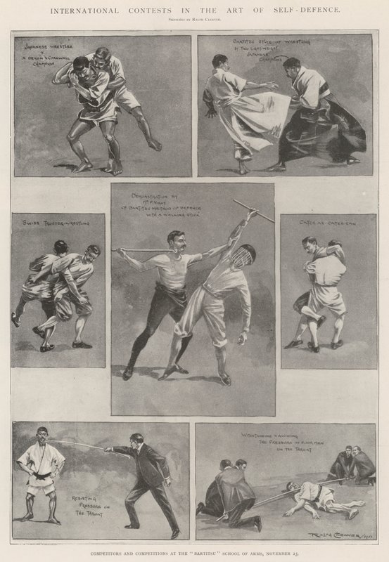 Internationale wedstrijden in de kunst van zelfverdediging door Ralph Cleaver