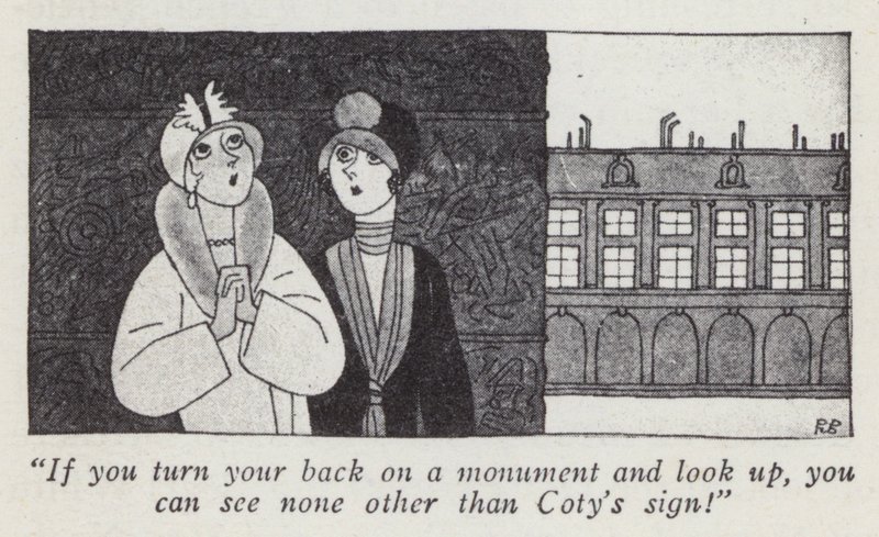 Illustratie voor Gentlemen Prefer Blondes door Anita Loos door Ralph Barton