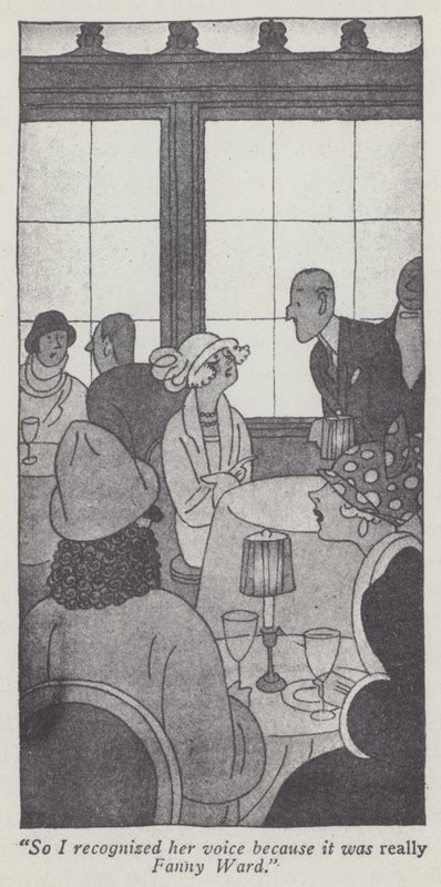 Illustratie voor Gentlemen Prefer Blondes door Anita Loos door Ralph Barton