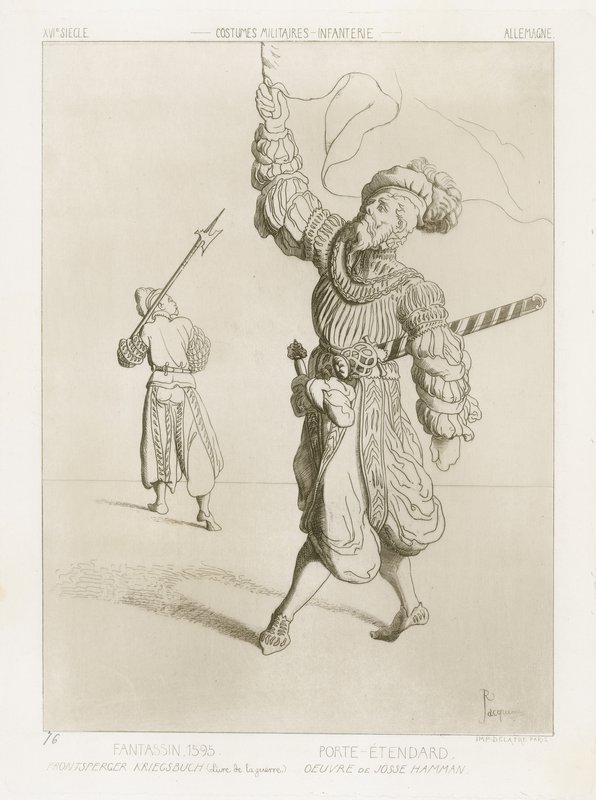 Militaire kostuums - Duitse infanterie van de 16e eeuw door Raphael Jacquemin